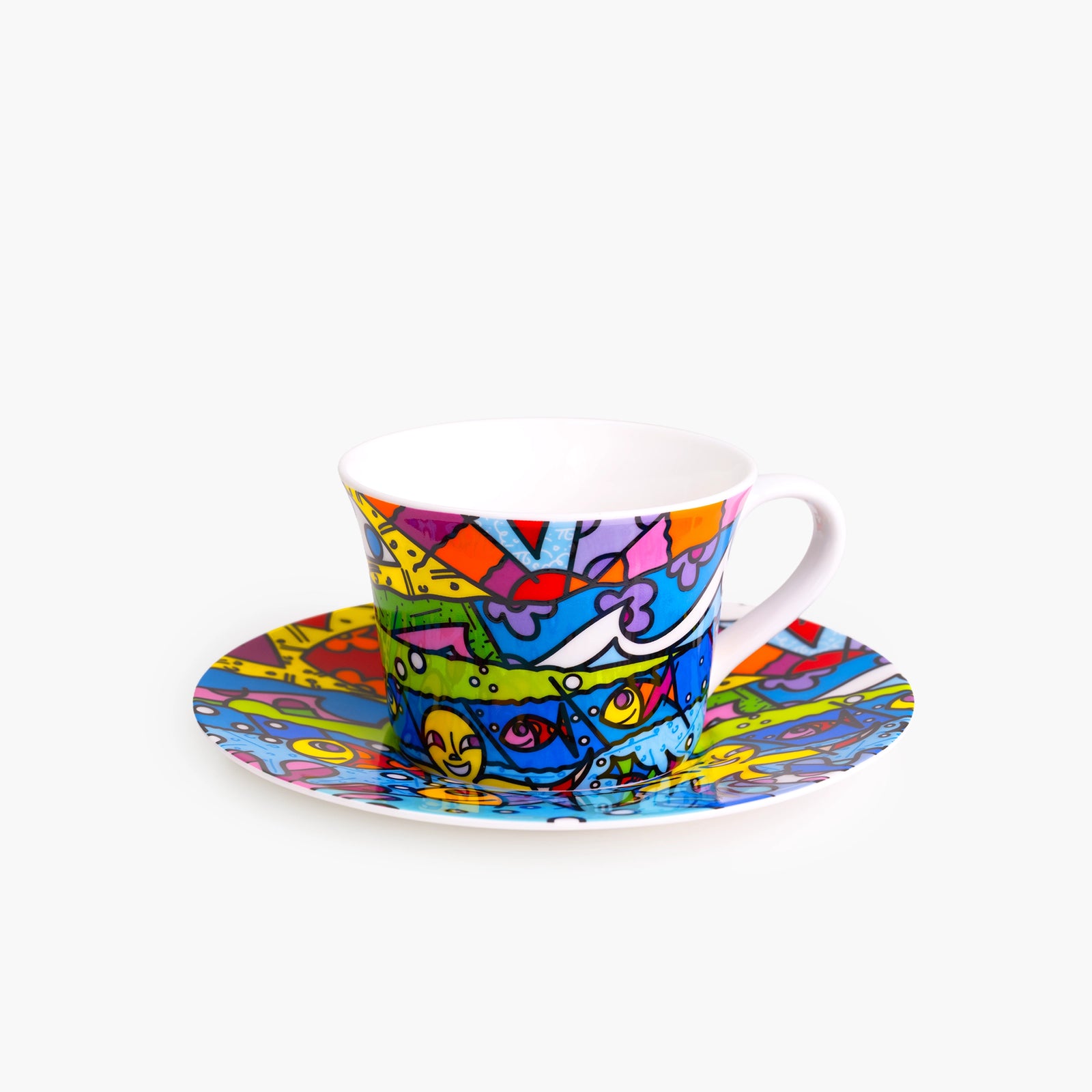 H2O - Britto Teacup and Saucer
