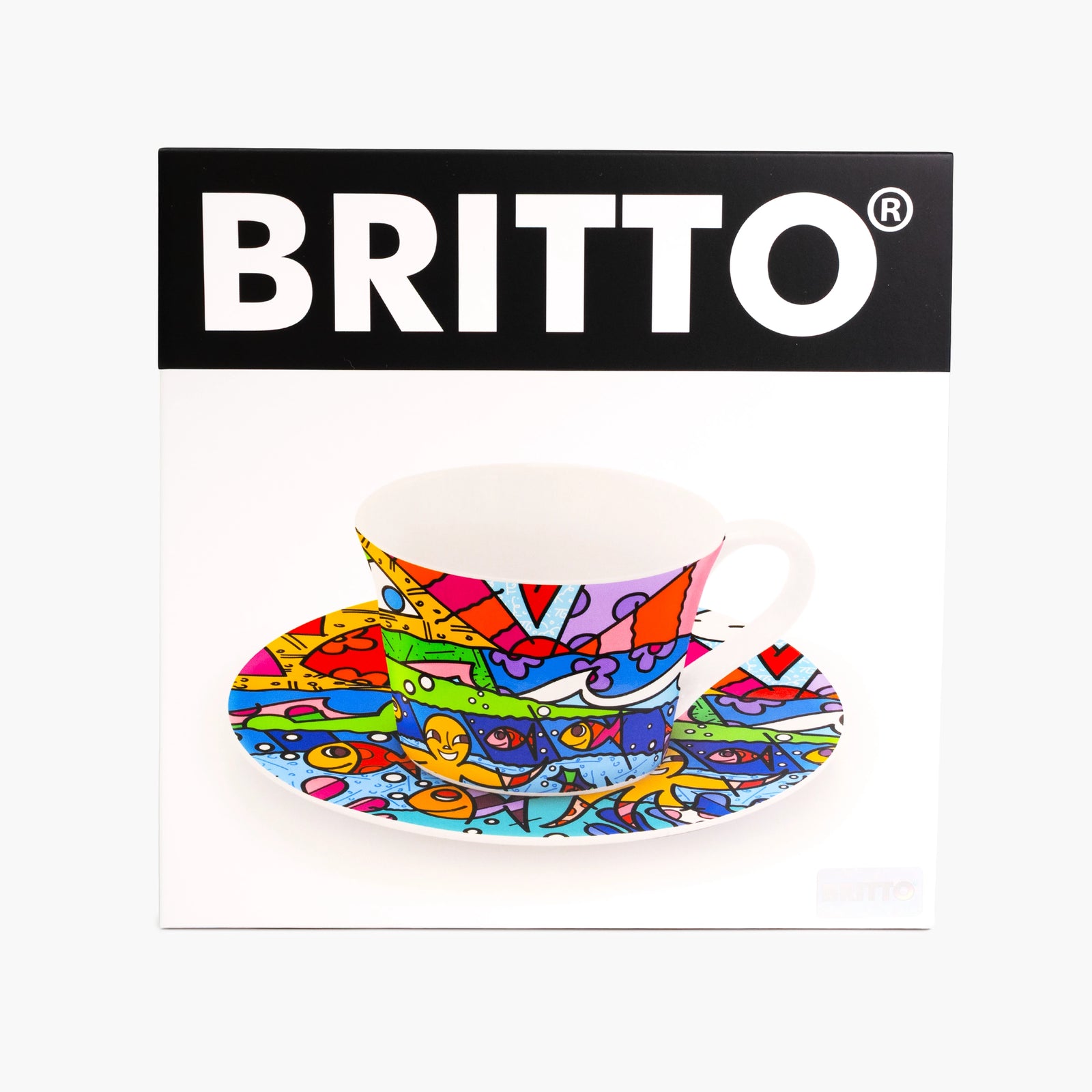 H2O - Britto Teacup and Saucer