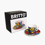 Botanical Garden - Britto Espresso Coffee Cup & Saucer Plate