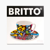 Botanical Garden - Britto Espresso Coffee Cup & Saucer Plate