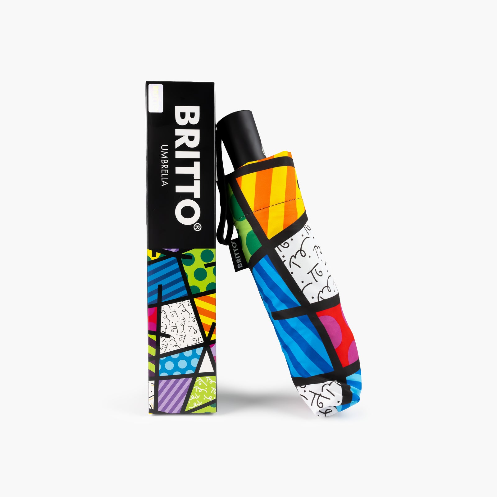 Colorful Landscape Britto Umbrella