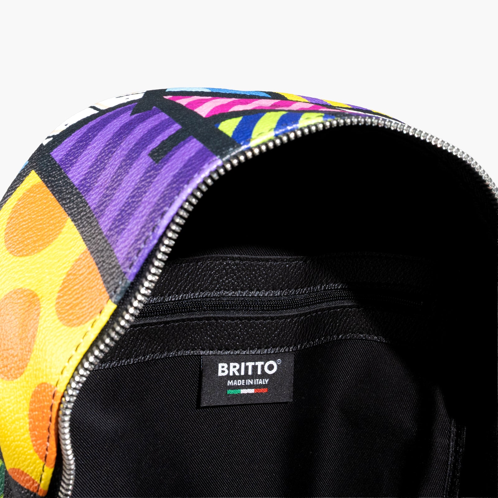 Green Landscape Britto Eco Leather Small Backpack