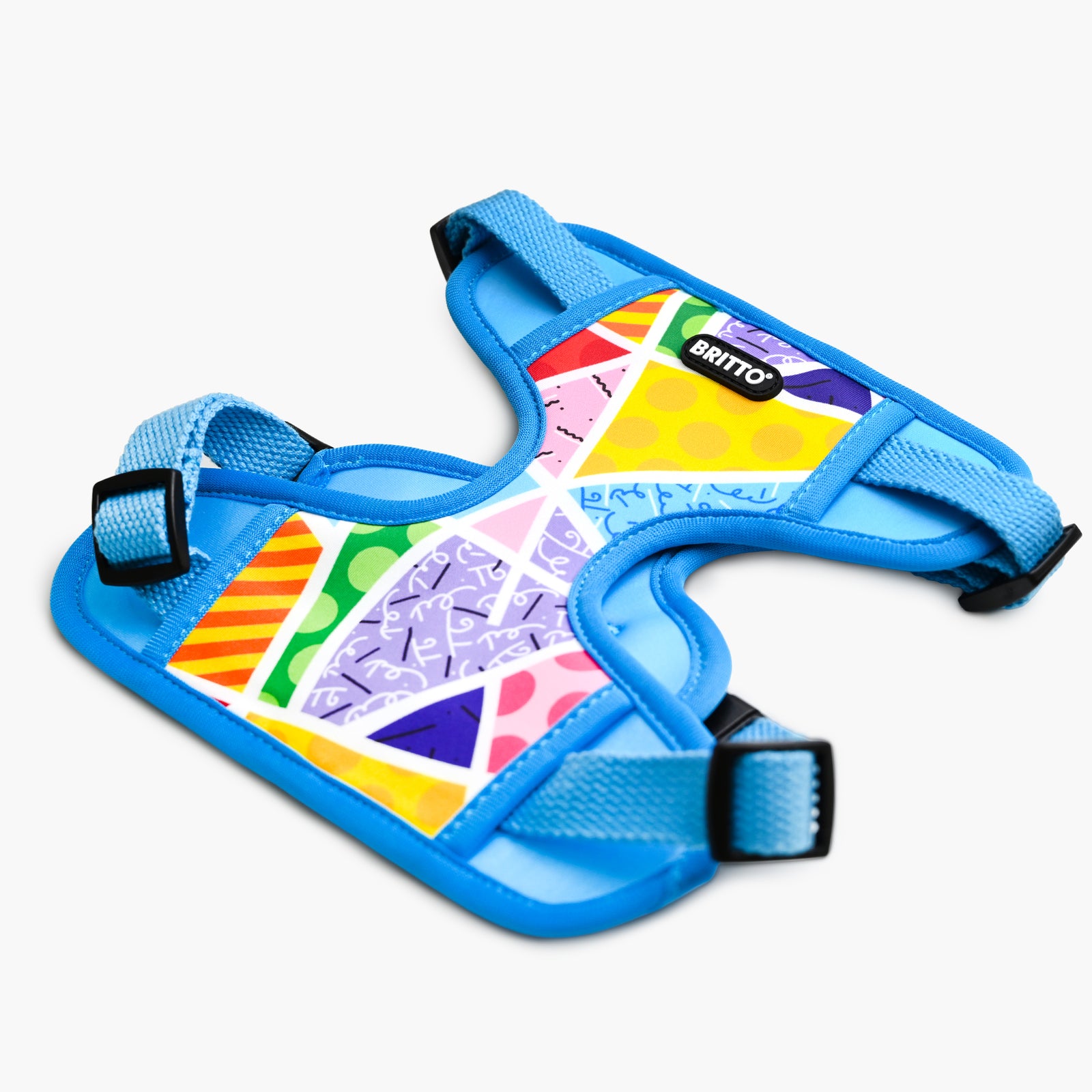 Blue Landscape Britto Pet Harness