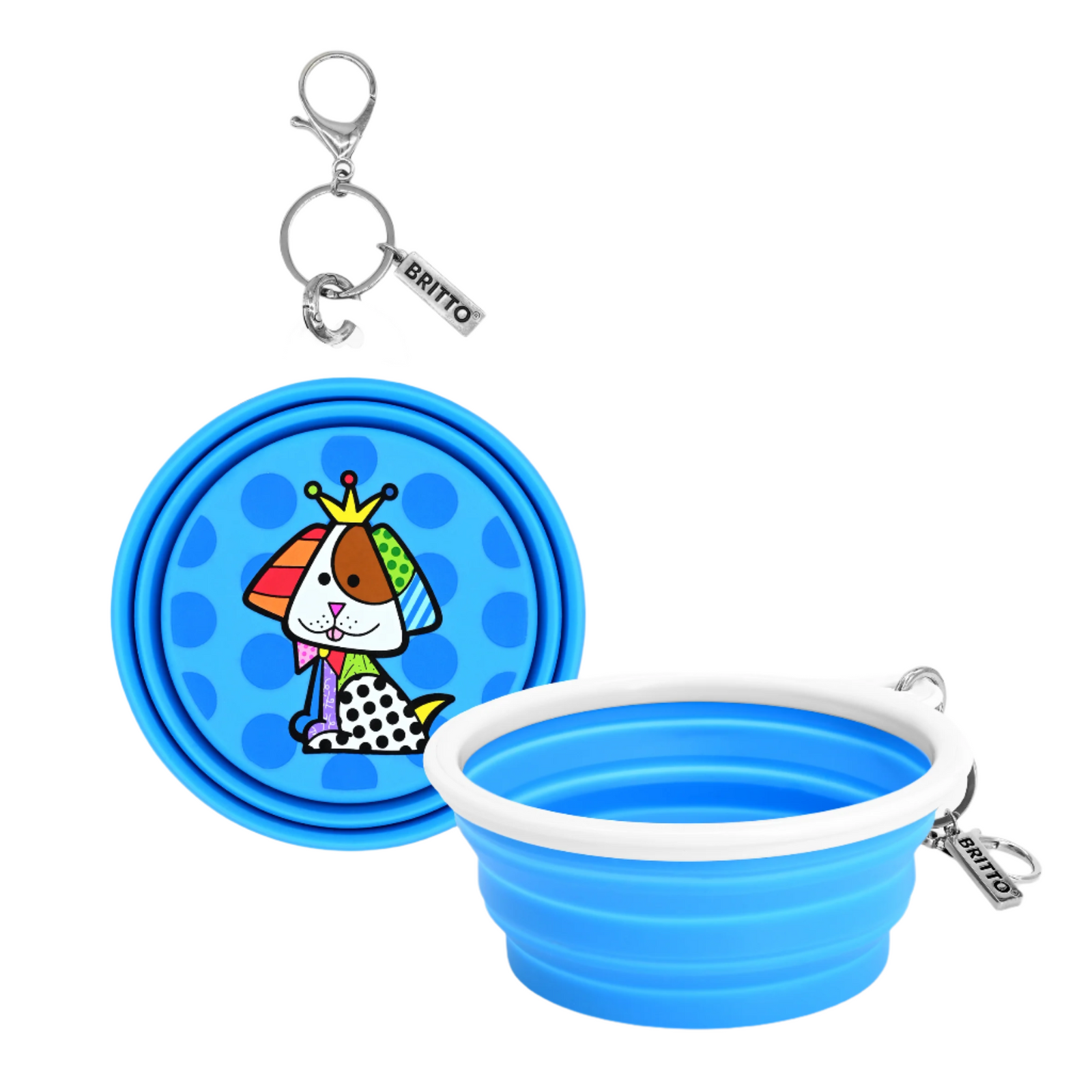 BRITTO® PET Travel Bowl - Royalty Dog