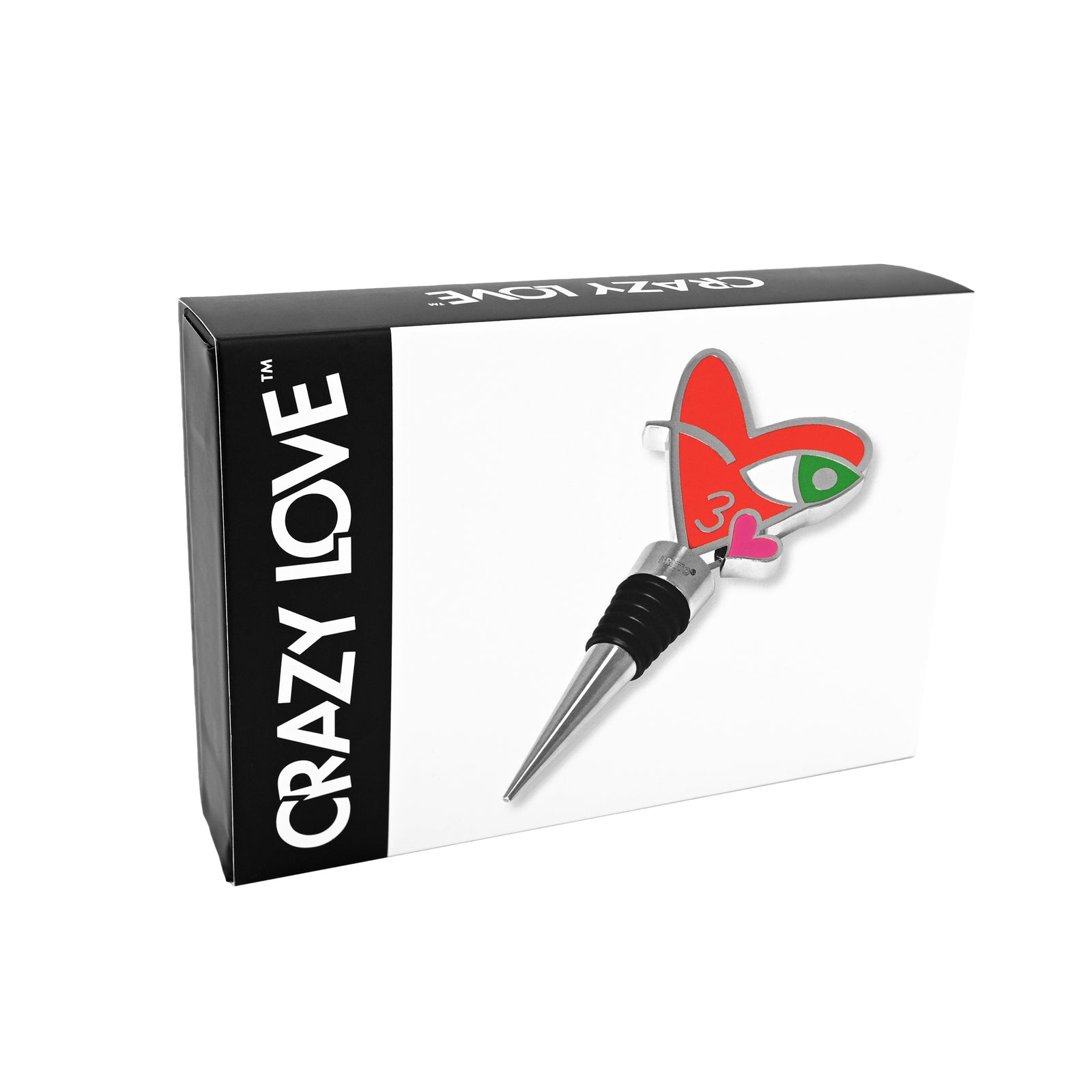 Romero Britto fresh love crazy love by colorful pop art design