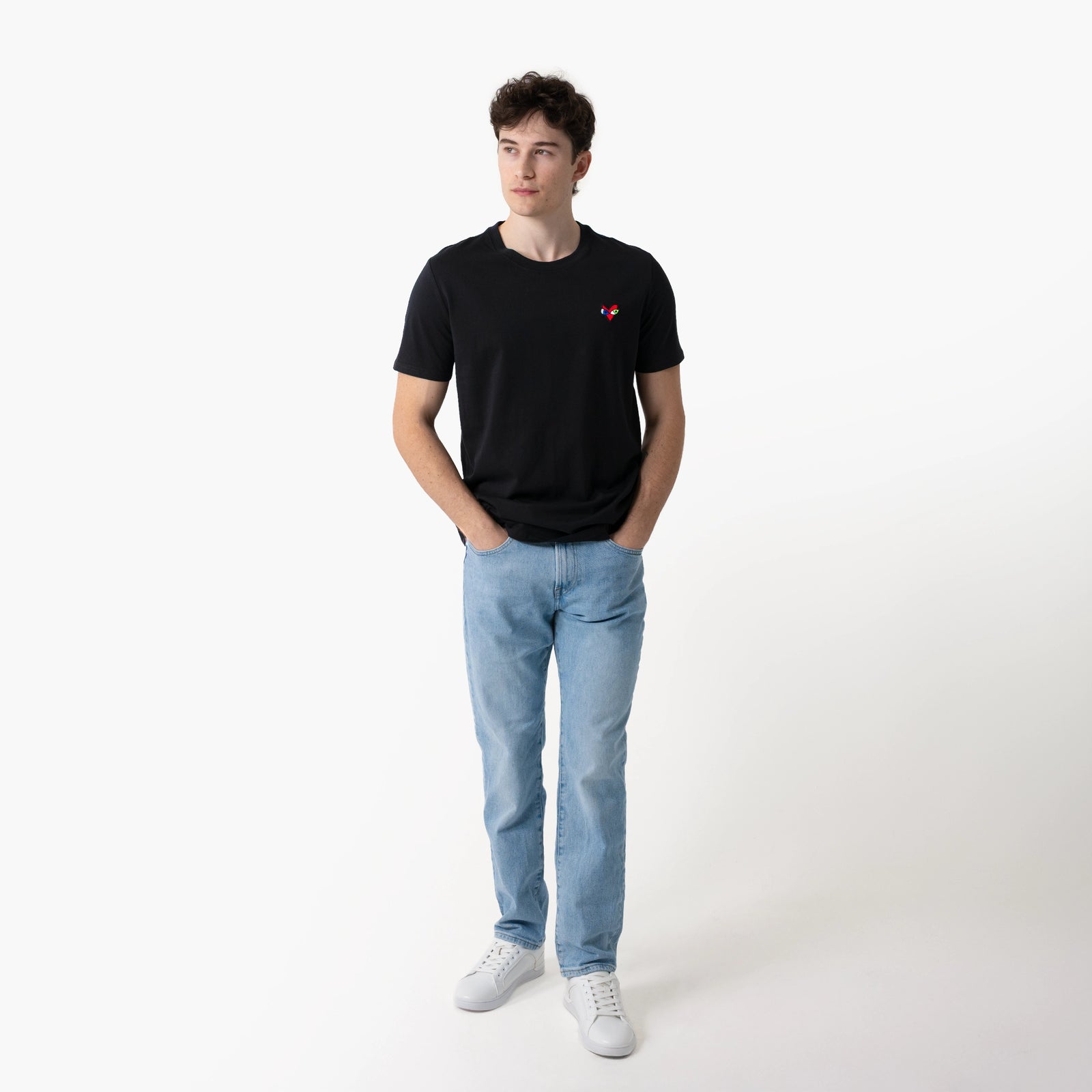 Crazy Love Black T-Shirt for Men