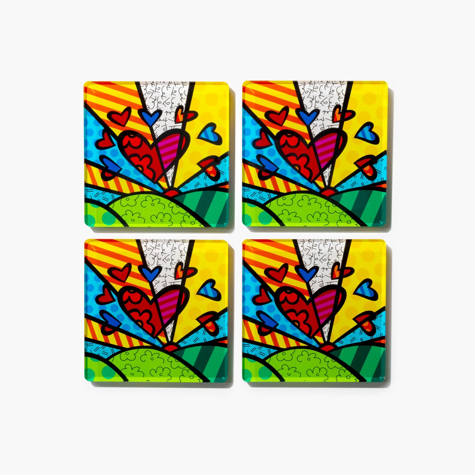 New Day - Britto Coasters