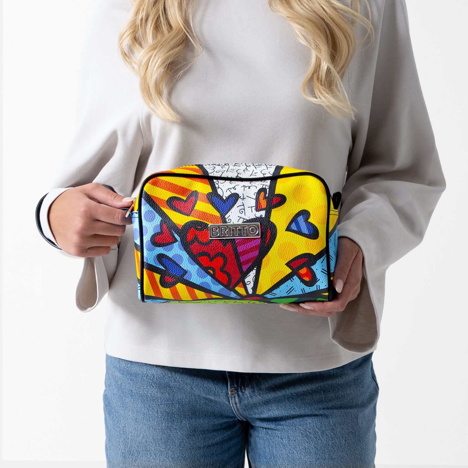 new day britto eco leather colorful decorative collectible gift idea