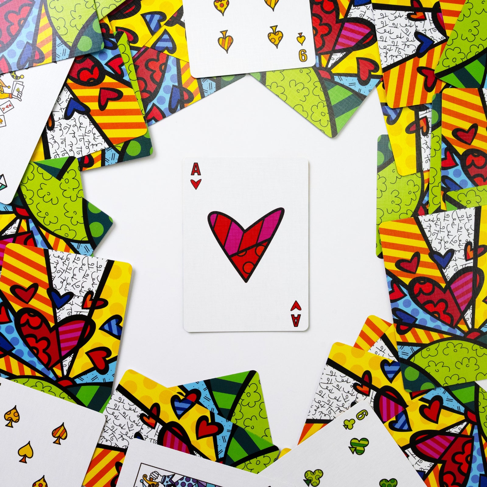 New Day Single Deck Set Britto Playing Cards