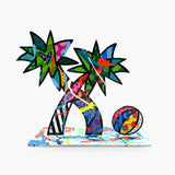 MIAMI BEACH - MIXED MEDIA ORIGINAL SCULPTURE