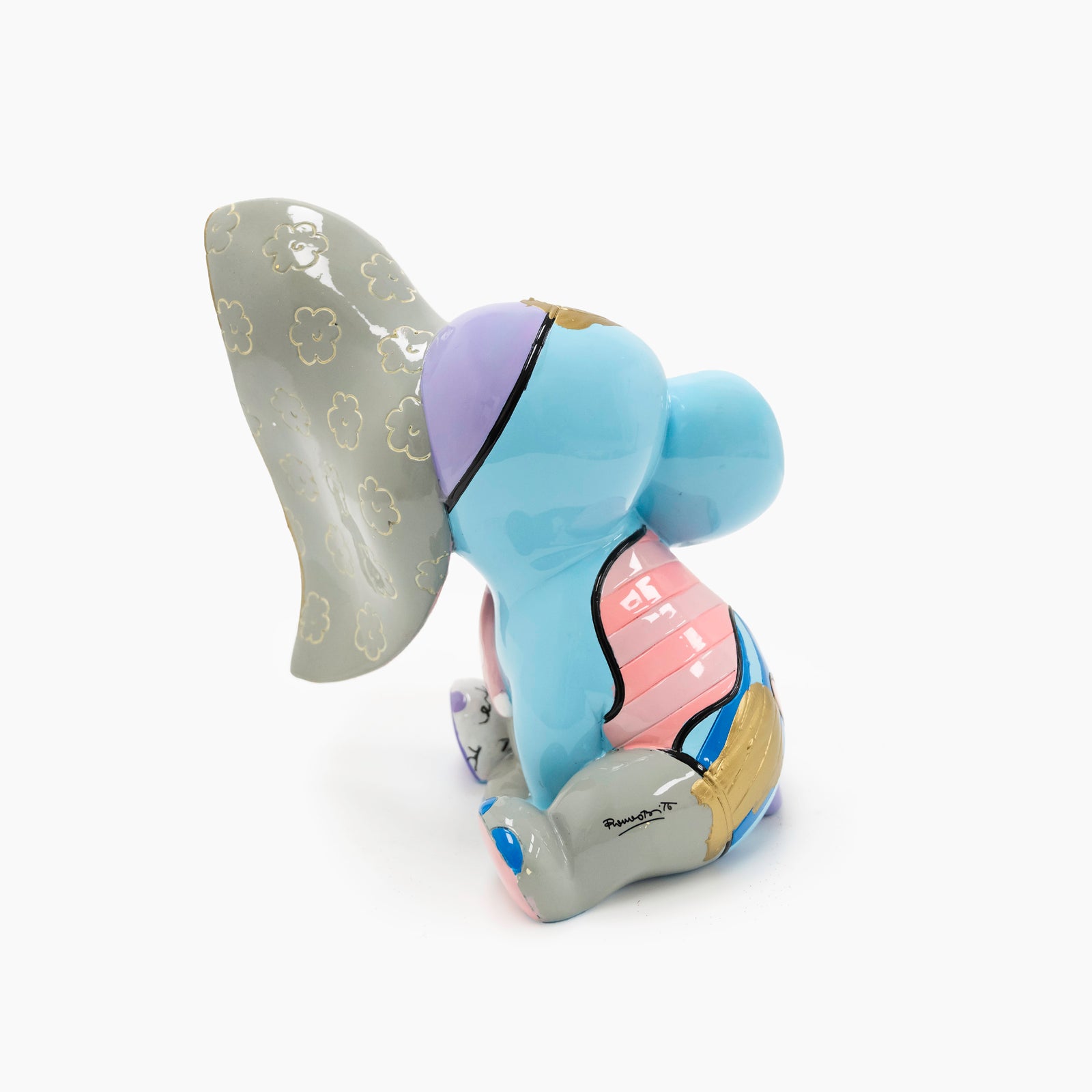 Dumbo - Disney by Britto Figurine - Original Touch Of Gold Sculpture