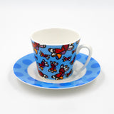 BRITTO® ESPRESSO COFFEE CUP & SAUCER - Love is in the Air