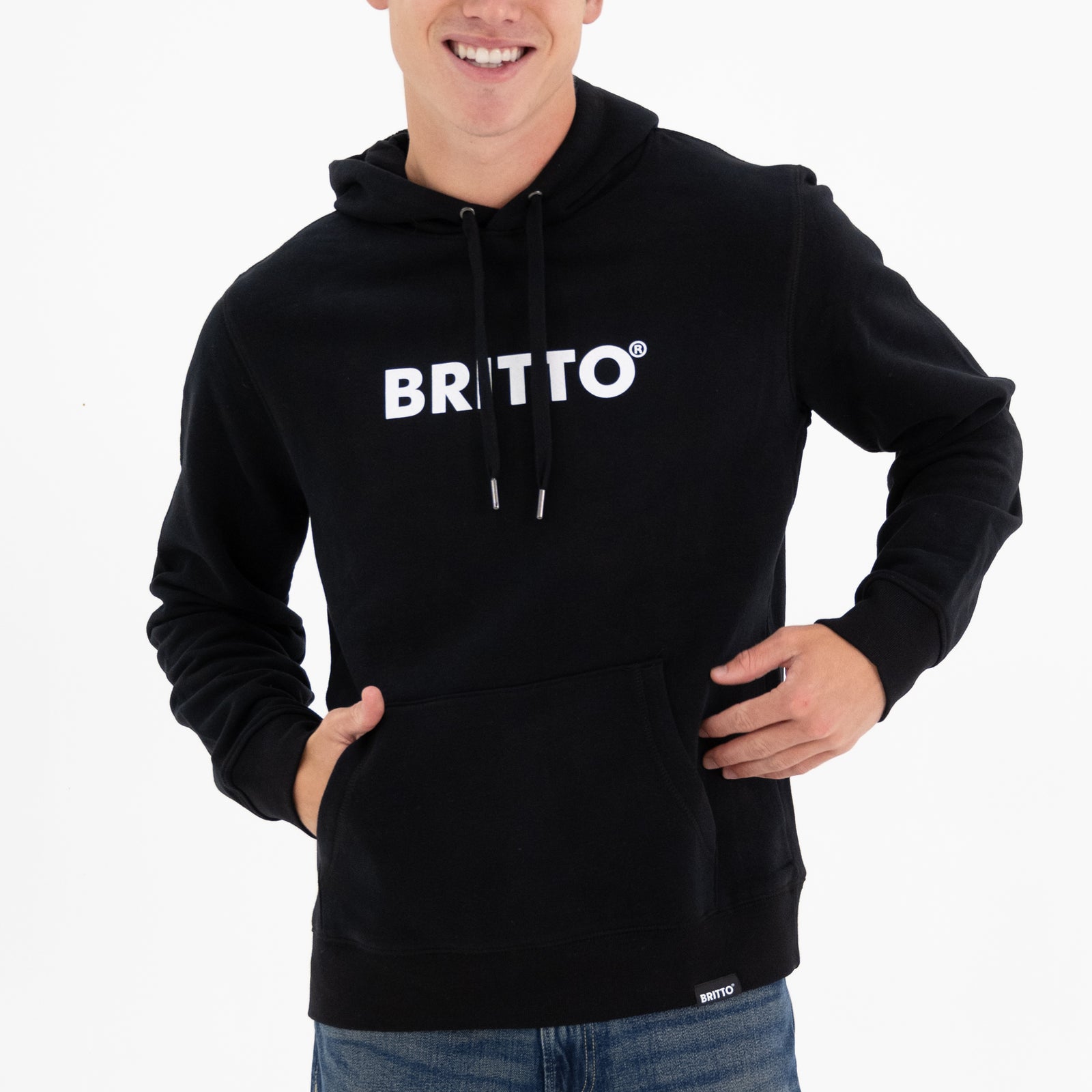 Romero Britto britto hoodie black men colorful pop art design