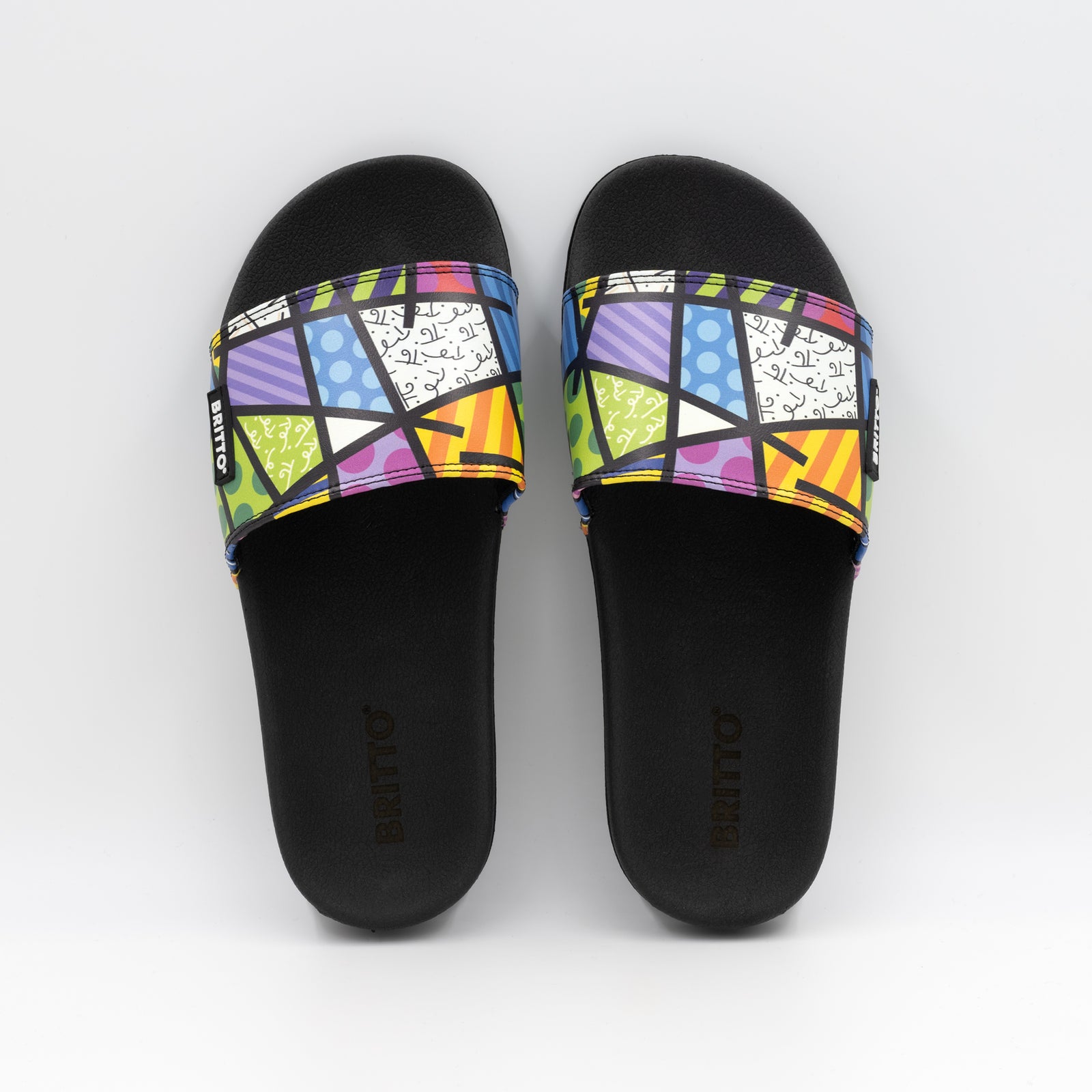colorful landscape britto slides colorful decorative collectible gift idea