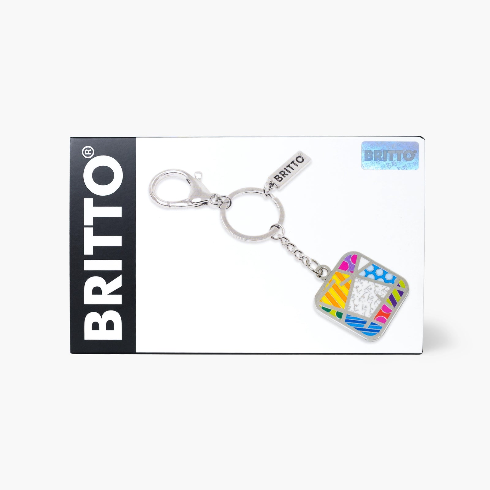 Colorful Landscape Britto Keychain