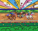 KENTUCKY DERBY -  Mixed Media Original