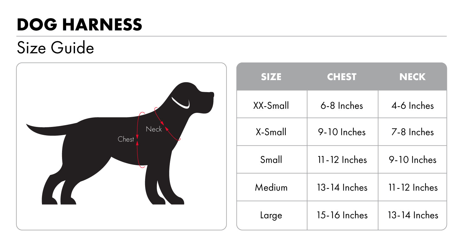 BRITTO® PET Small Dog Harness and Leash - Flying Hearts