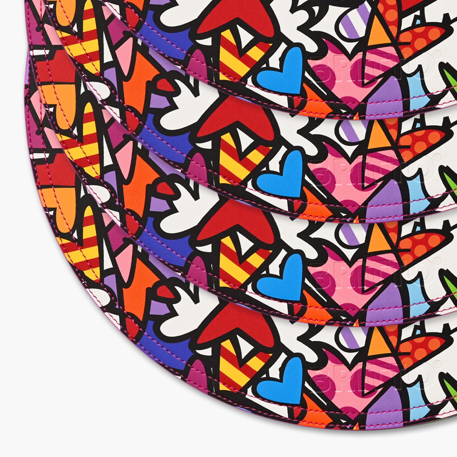 alive britto placemats colorful decorative collectible gift idea