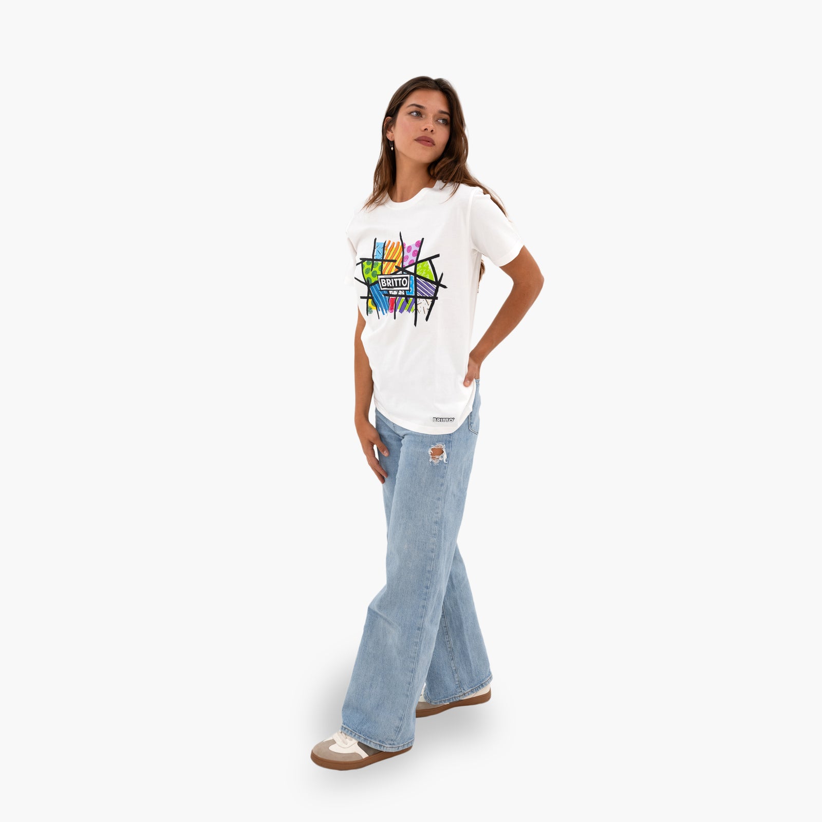 BRITTO® T Shirt - Colorful Landscape - (Women)