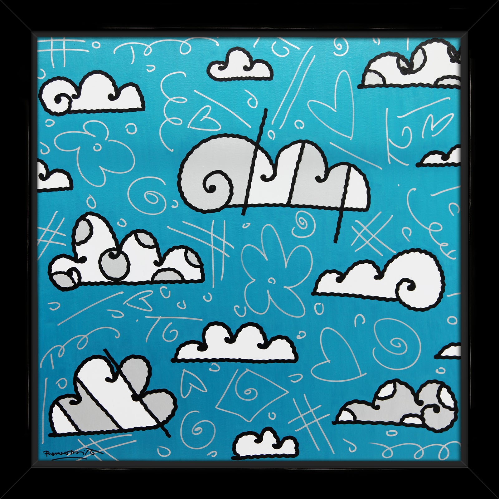 CLOUDS - Original Painting