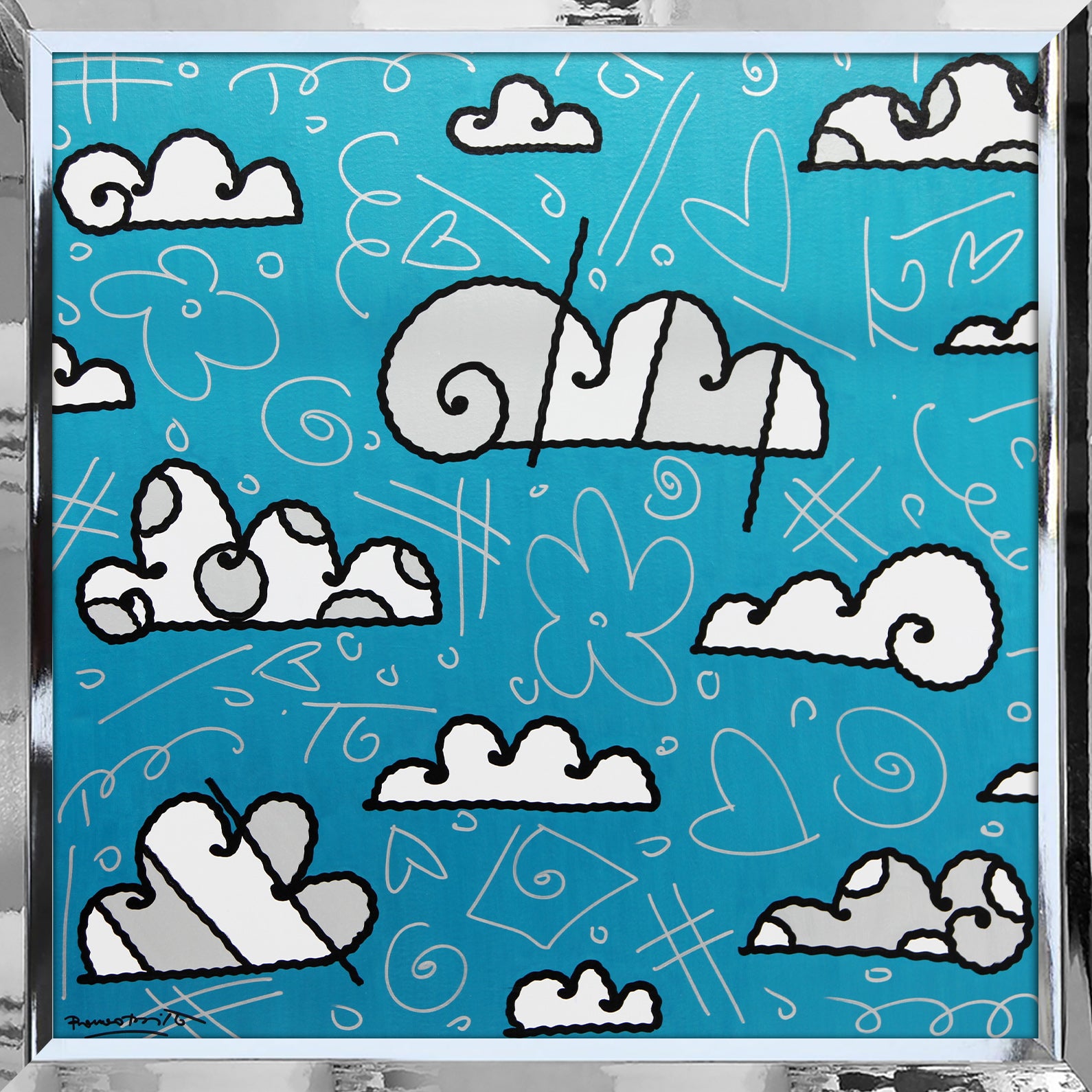 CLOUDS - Original Painting