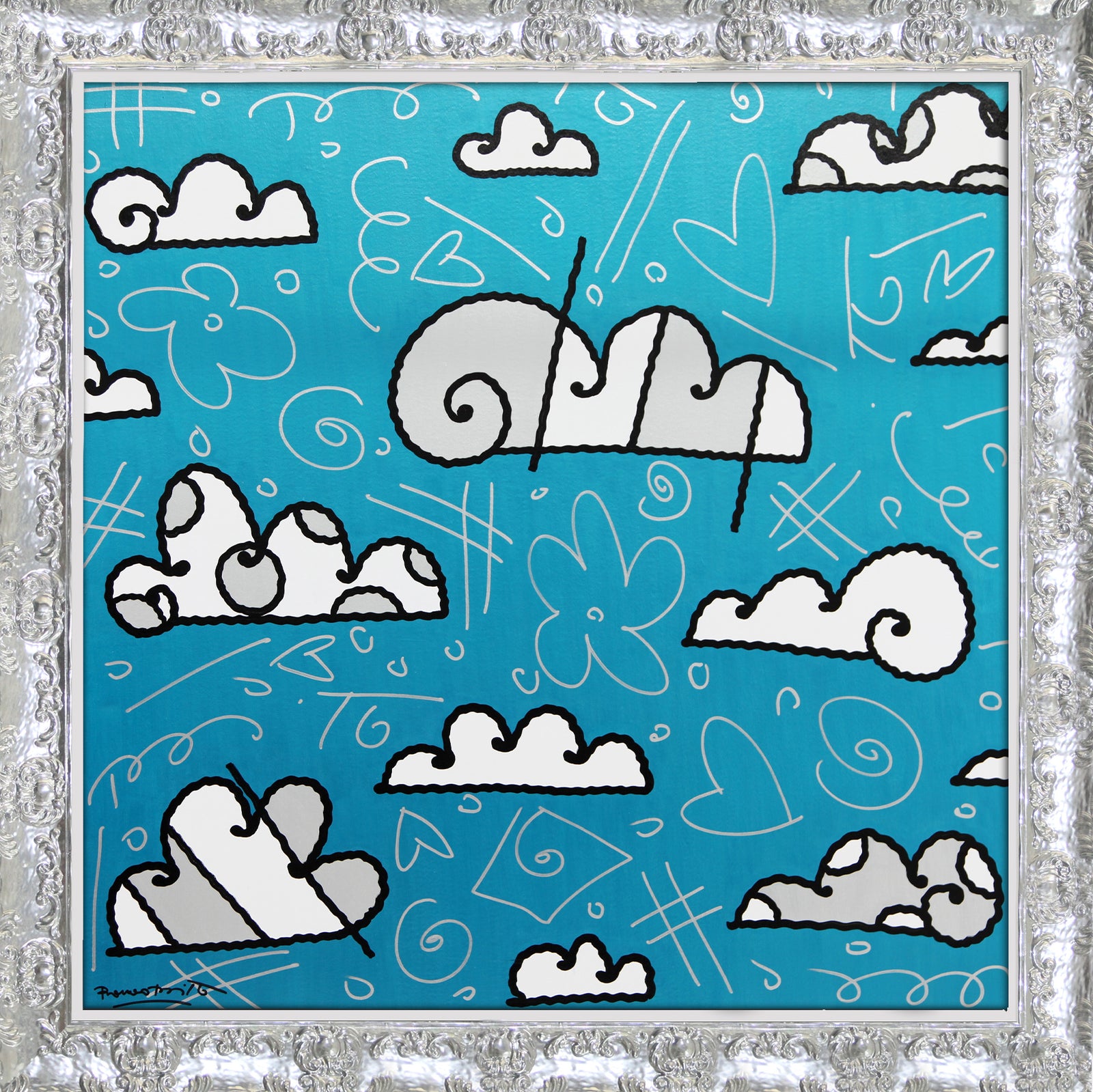 CLOUDS - Original Painting