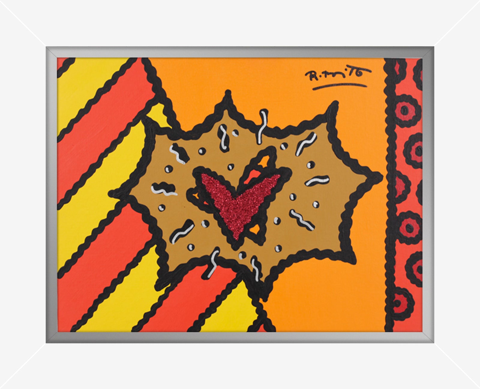 FLORIDA (TWO HEARTS) - Original Painting