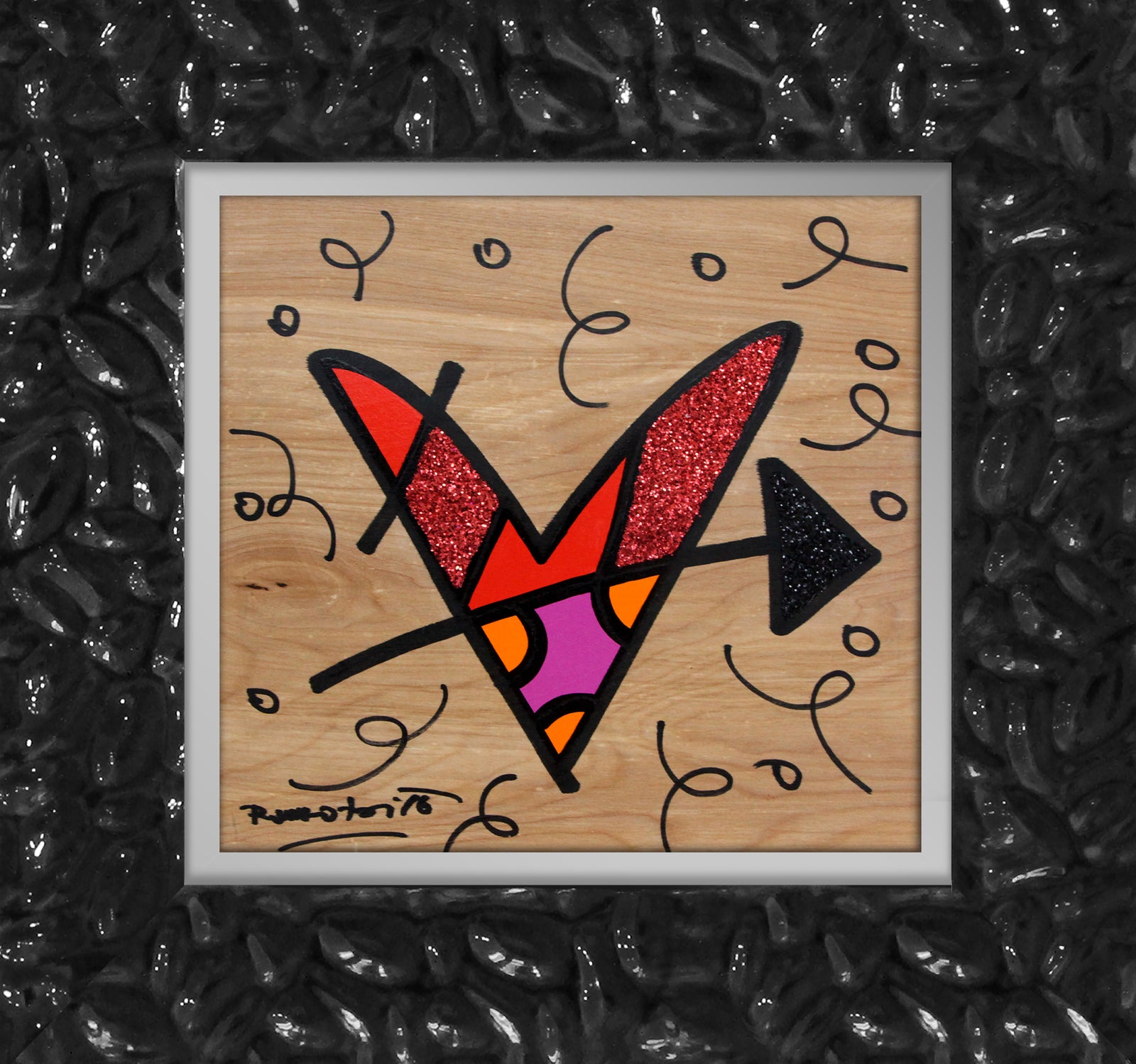 lovestruck original drawing colorful decorative collectible gift idea