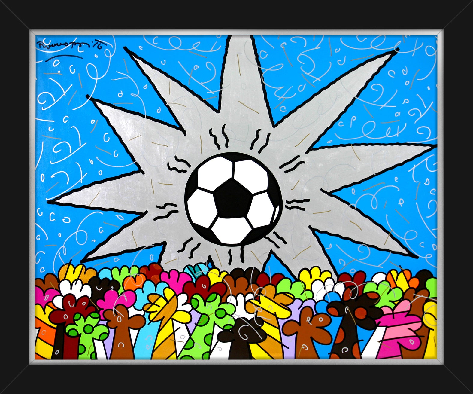 We Love Pele - Original Painting