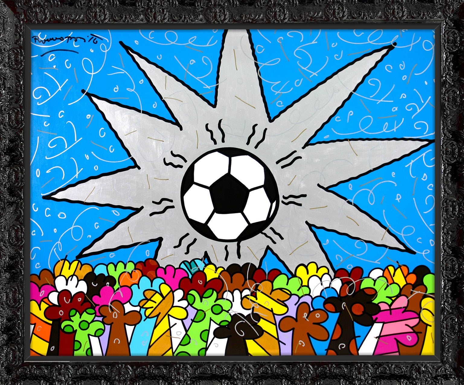 We Love Pele - Original Painting