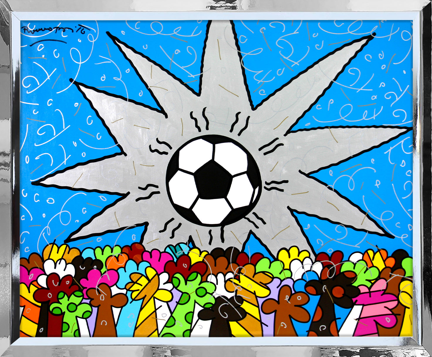 We Love Pele - Original Painting