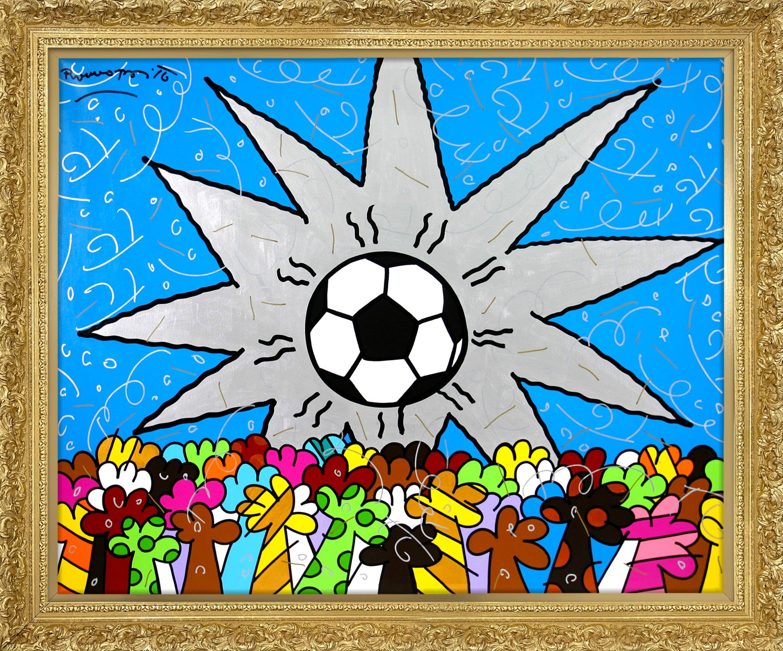 We Love Pele - Original Painting