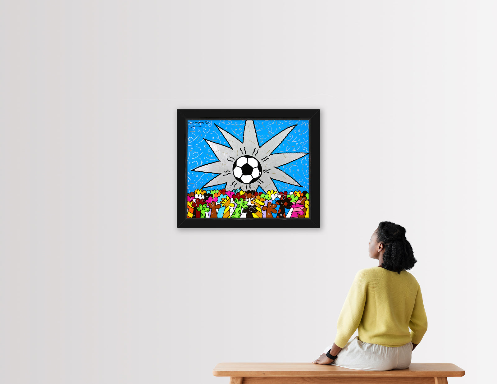 We Love Pele - Original Painting