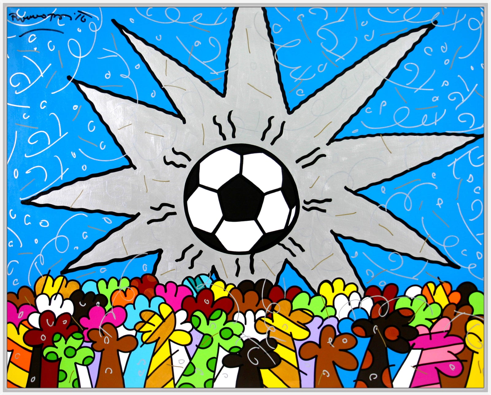 We Love Pele - Original Painting