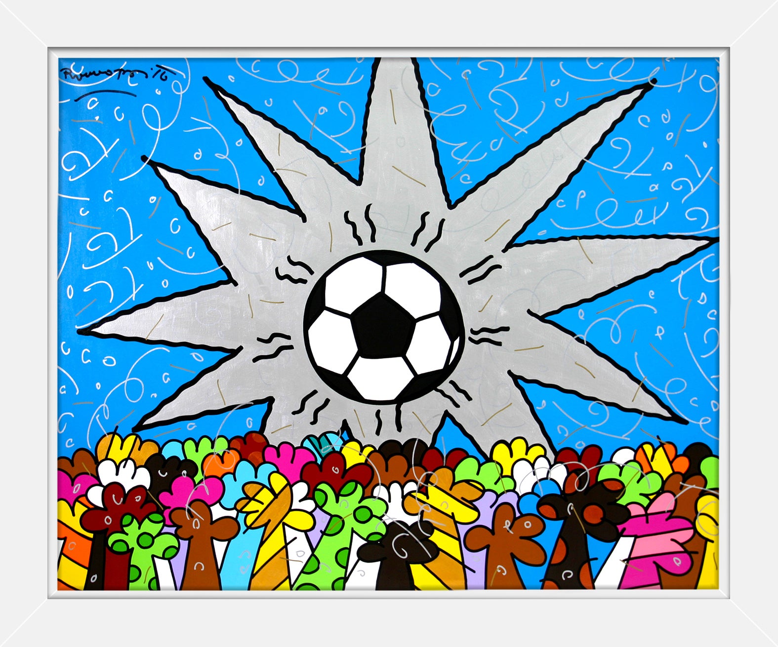 We Love Pele - Original Painting