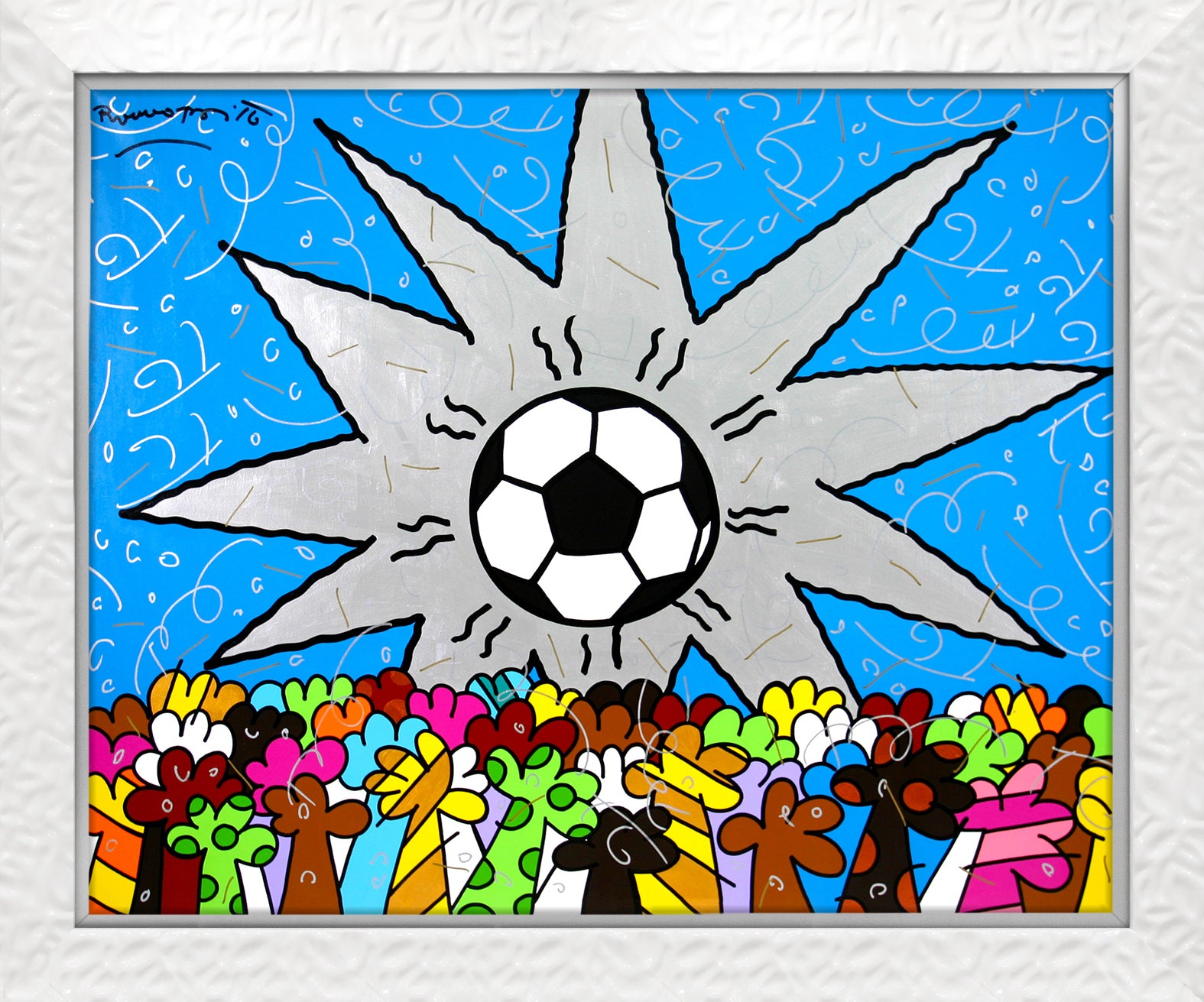 We Love Pele - Original Painting