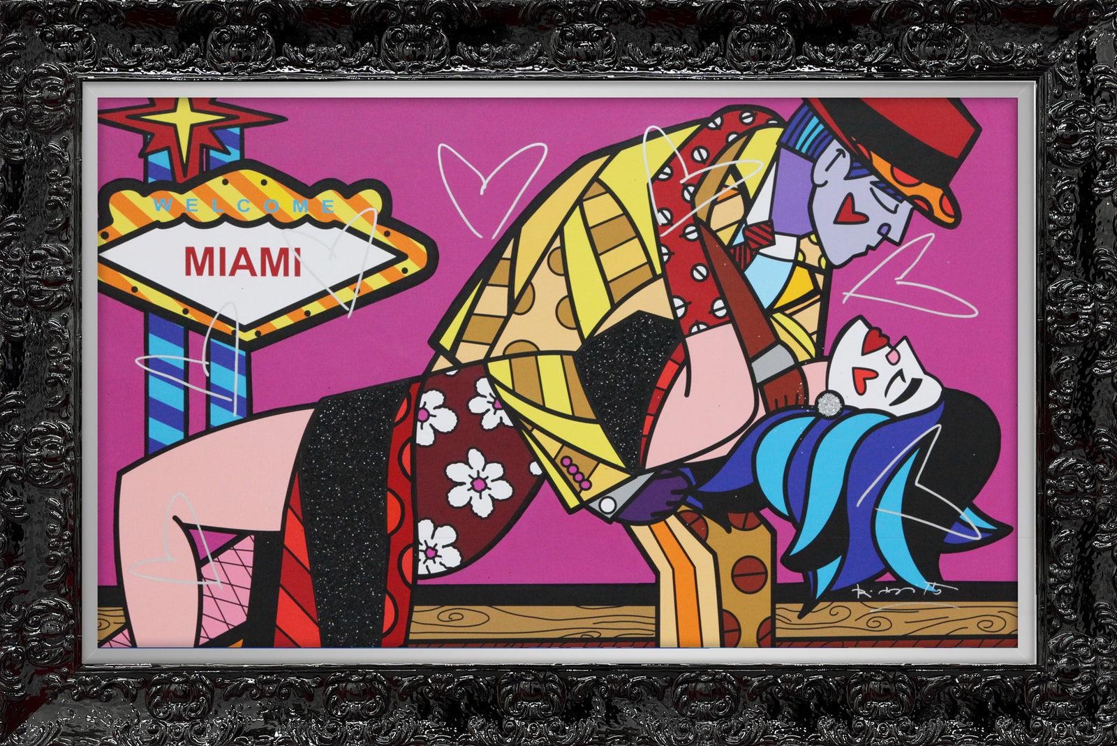 MIAMI PARTY IX - Mixed Media Original