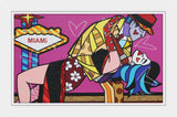 MIAMI PARTY IX -  Mixed Media Original