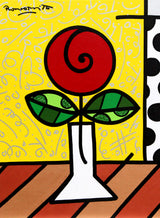 RED FLOWER - Original Painting