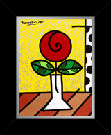 RED FLOWER - Original Painting