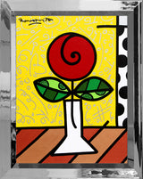 RED FLOWER - Original Painting