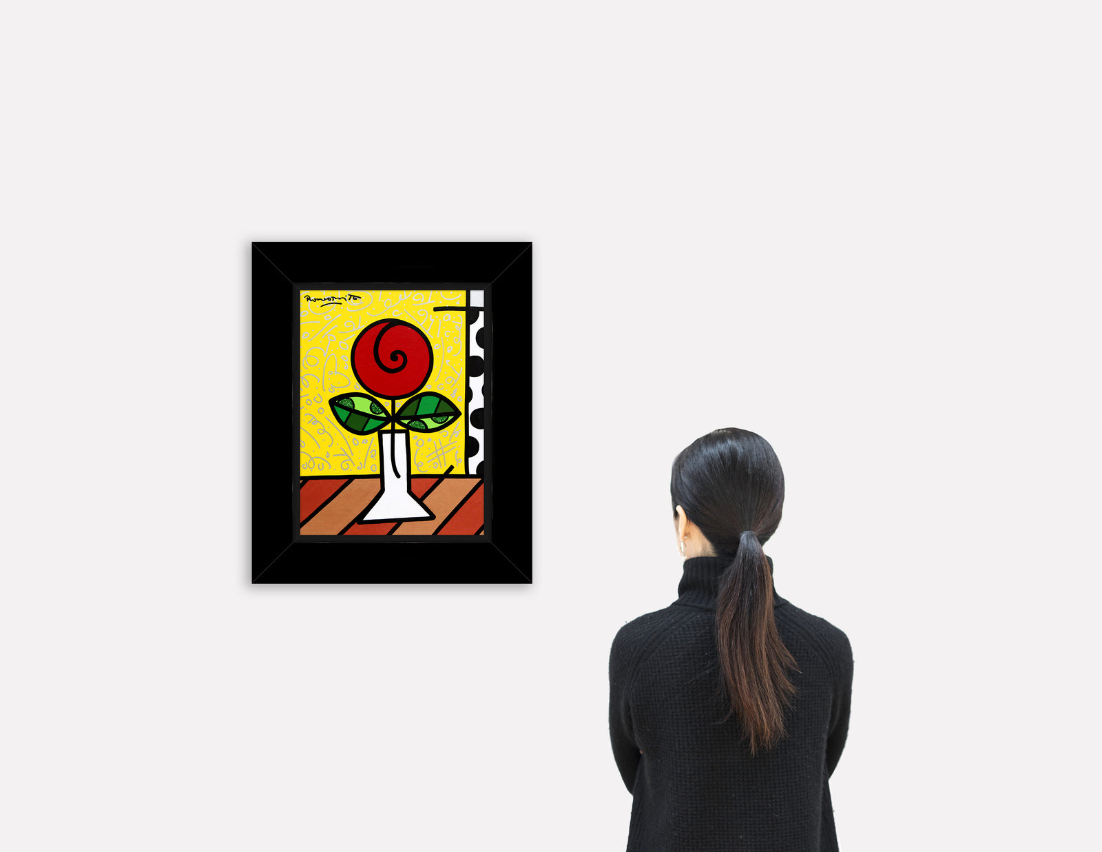 Red Flower - Original Painting