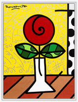 RED FLOWER - Original Painting