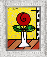 RED FLOWER - Original Painting