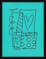 BRITTO ABSTRACT - Original Drawing