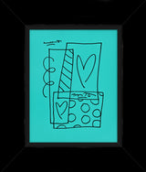 BRITTO ABSTRACT - Original Drawing