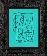 BRITTO ABSTRACT - Original Drawing