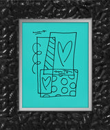 BRITTO ABSTRACT - Original Drawing