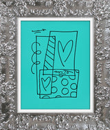 BRITTO ABSTRACT - Original Drawing
