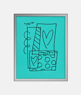 BRITTO ABSTRACT - Original Drawing